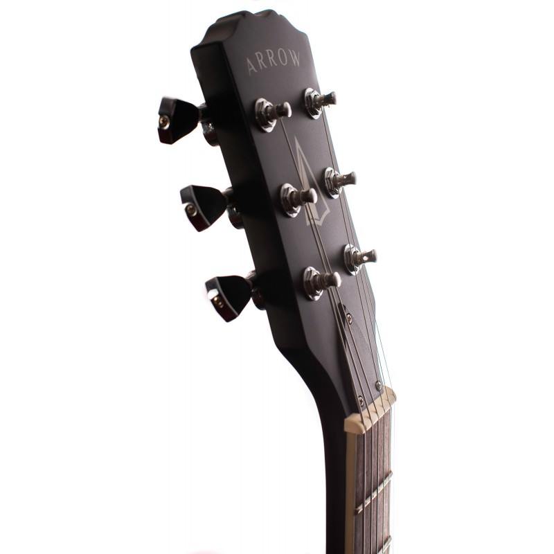 ARROW LP 22 Active Night Black Mat Rosewood - Gitara elektryczna - 4