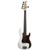 Arrow Session Bass 5 Bone White Rosewood T-shell - Gitara basowa - 1