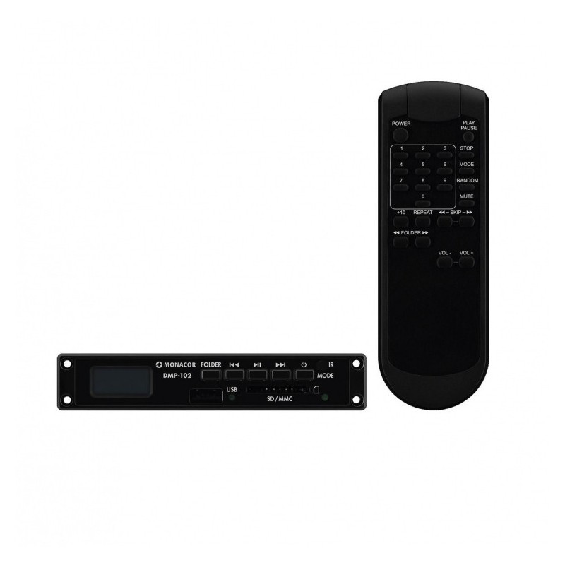 Monacor DMP-102 - moduł odtwarzacza MP3