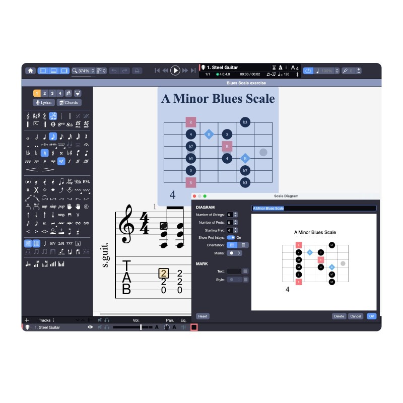 Arobas Music Guitar PRO 8 - program do nauki gry na gitarze - 2