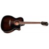 Guild OM-260CE Deluxe Flamed Mahogany - Gitara elektro-akustyczna - 3