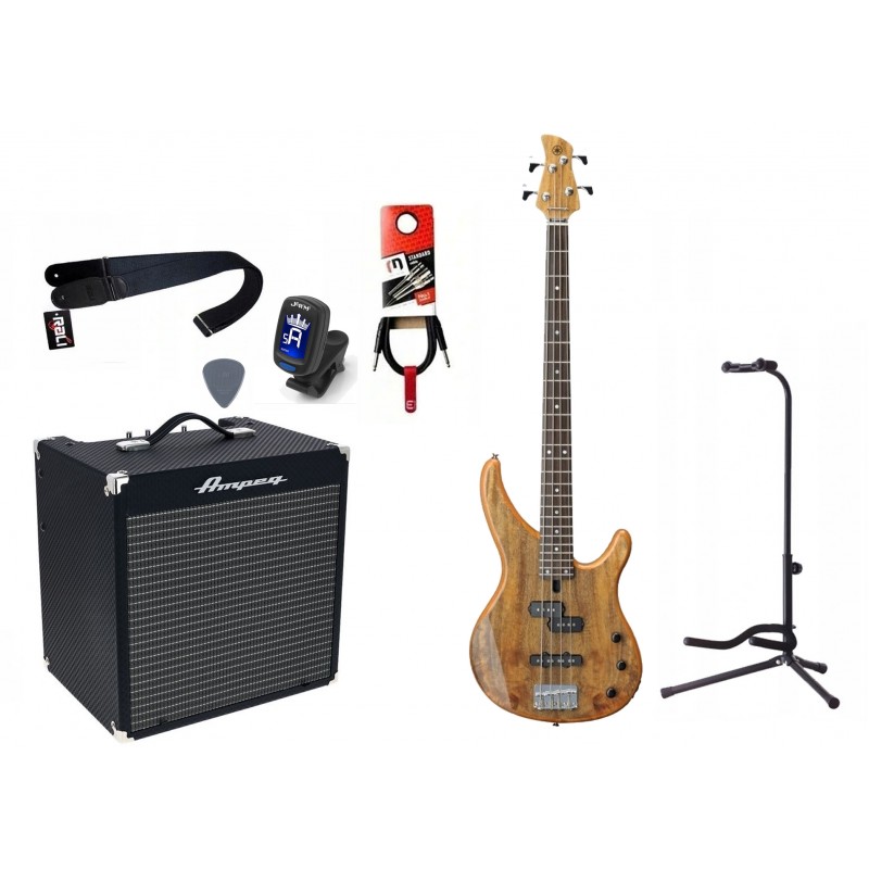 Gitara Basowa + Wzmacniacz 30W Kabel Zestaw 033 - 1