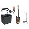 Gitara Basowa + Wzmacniacz 30W Kabel Zestaw 038 - 1