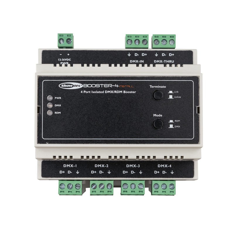 Showtec Booster-4 Install