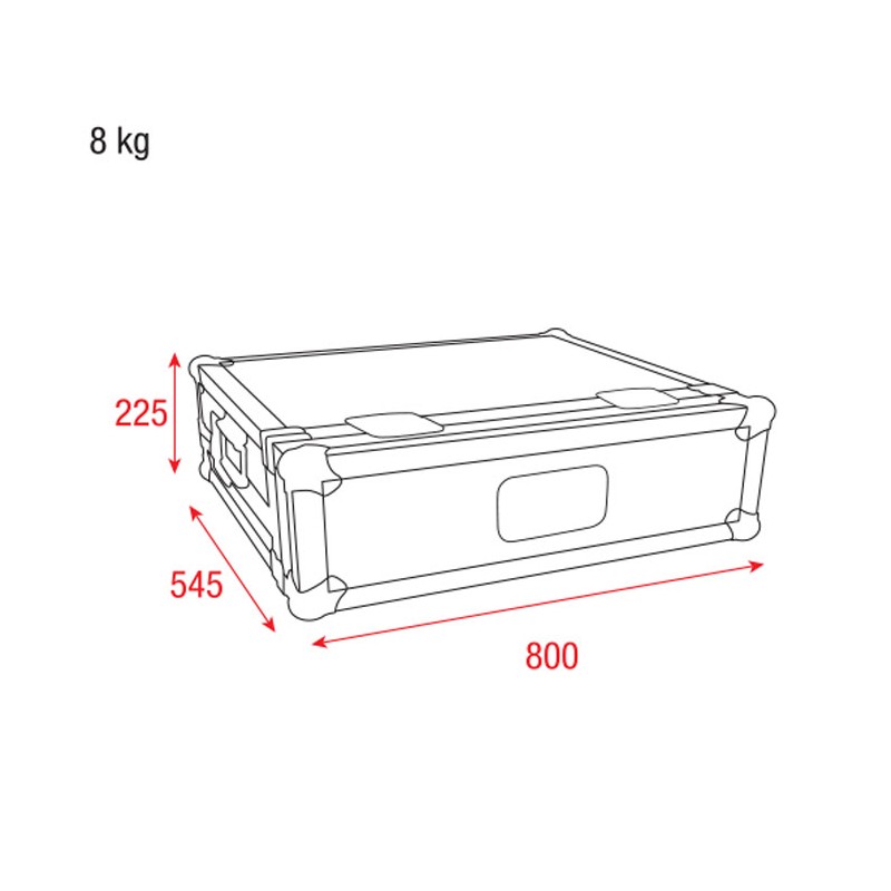 Showtec Case for LAMPY 40 - 3