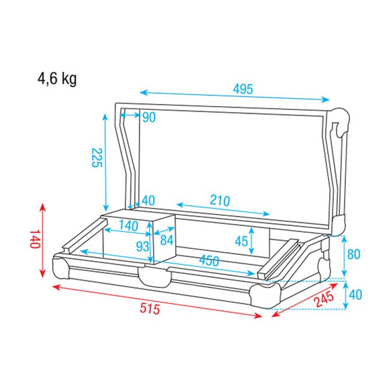 Showtec Case for Scanmaster Series - 5