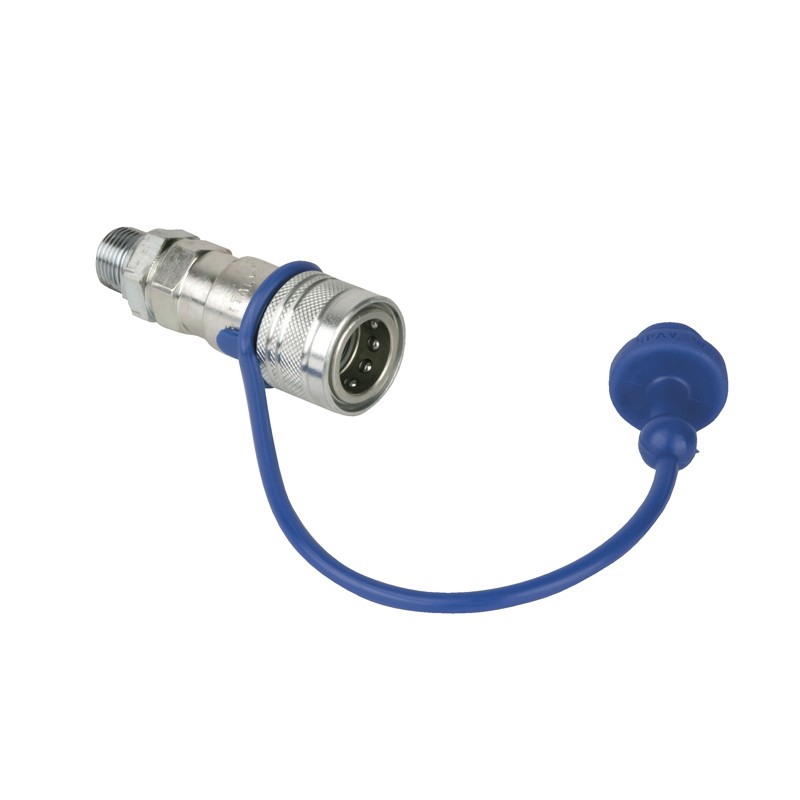 Showtec CO2 3/8 to Q-Lock Adapter female