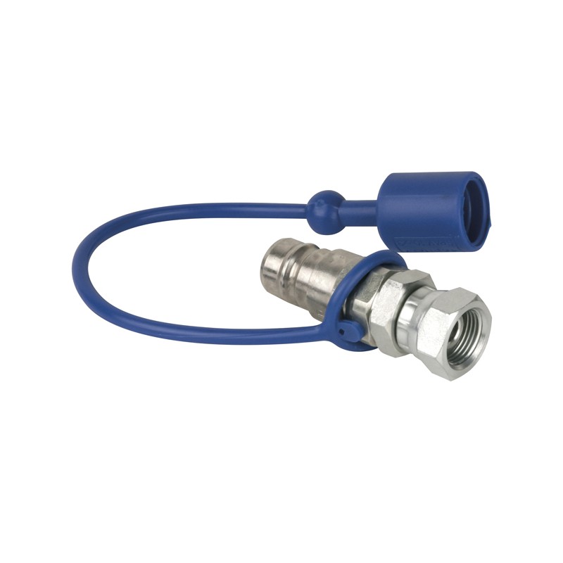 Showtec CO2 3/8 to Q-Lock Adapter male