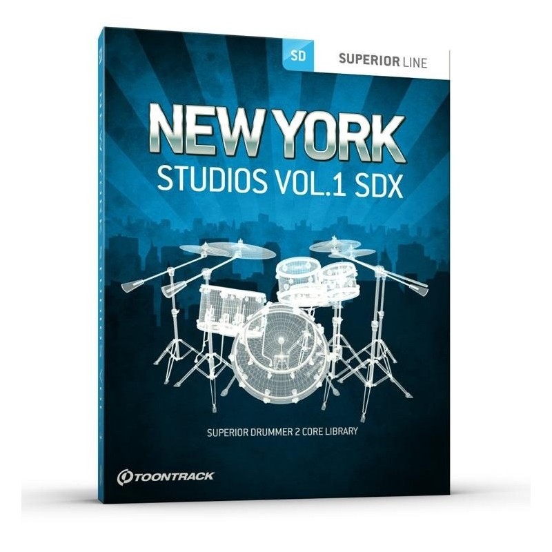 TOONTRACK New York Studios Vol.1 SDX - biblioteka brzmień