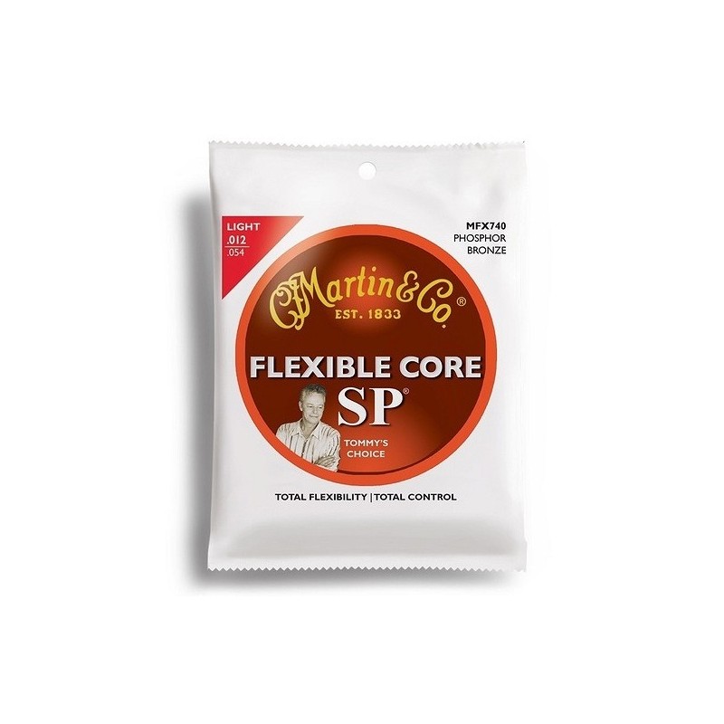 MARTIN MFX-740sls12 - Struny do gitary akustycznej