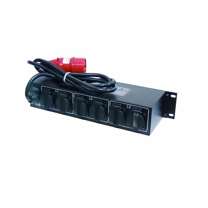 EUROLITE SB-65sls19 CEE split box - rozdzielnia 16A