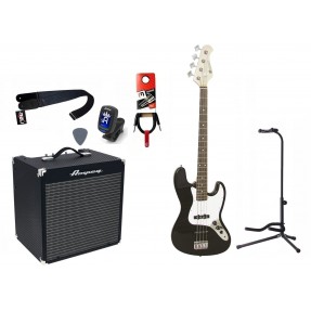 Gitara Basowa + Wzmacniacz 30W Kabel Zestaw 042 - 1