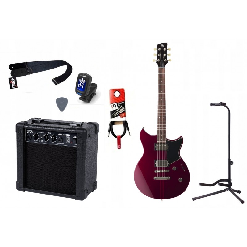 Gitara Elektryczna + Wzmacniacz 7W Kabel Zestaw 585 - 1