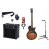 Gitara Elektryczna + Wzmacniacz 7W Kabel Zestaw 599 - 1