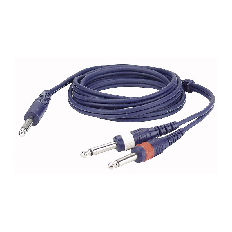 DAP Audio FL32 - mono Jack to 2 mono Jack L/R - 1,5 m - 1
