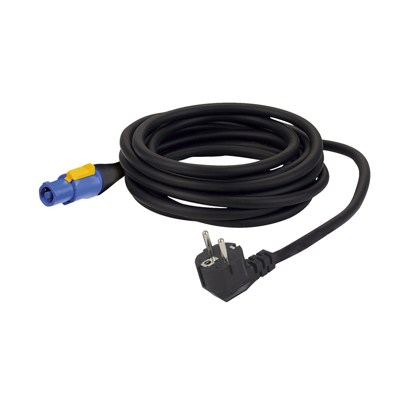 DAP Audio Power Cable Neutrik powerCON to Schuko 3x 2.5 mm2 - 10 m - 1
