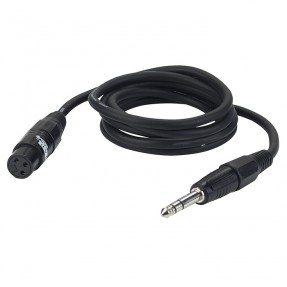 DAP Audio FL03 - bal. XLR/F 3P to Jack stereo - 3 m - 1