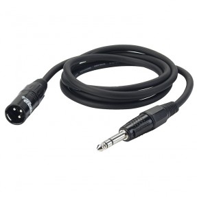 DAP Audio FL04 - bal. XLR/M 3P to Jack stereo - 3 m - 1