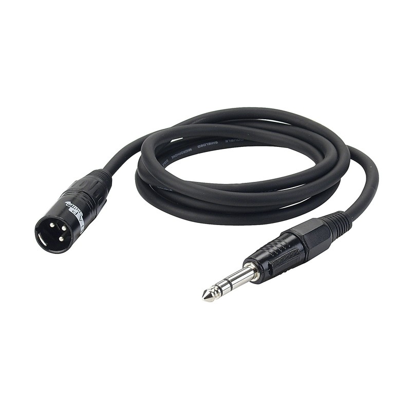DAP Audio FL04 - bal. XLR/M 3P to Jack stereo - 6 m - 1