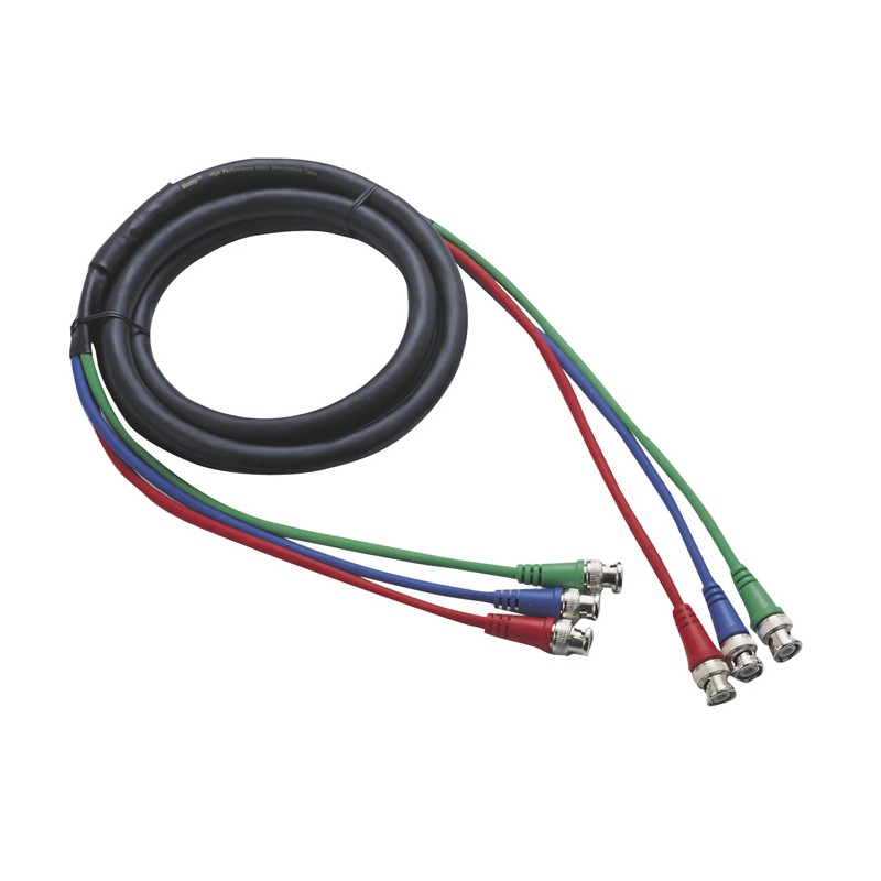 DAP Audio FV02 - 3 BNC to 3 BNC Ø 6 mm - 6 m - 1