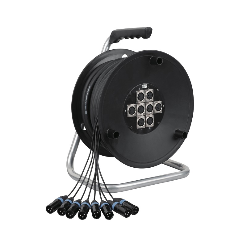 DAP Audio Python 8 Stagewheel 8x XLR - 1