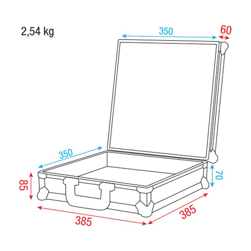 DAP Audio Case for ER1193 Wireless Mic - 5