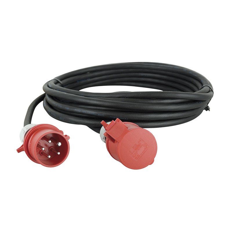 DAP Audio Extension Cable, 3 x 32 A/380 V 5 x 4 mm2 - 10 m - 1