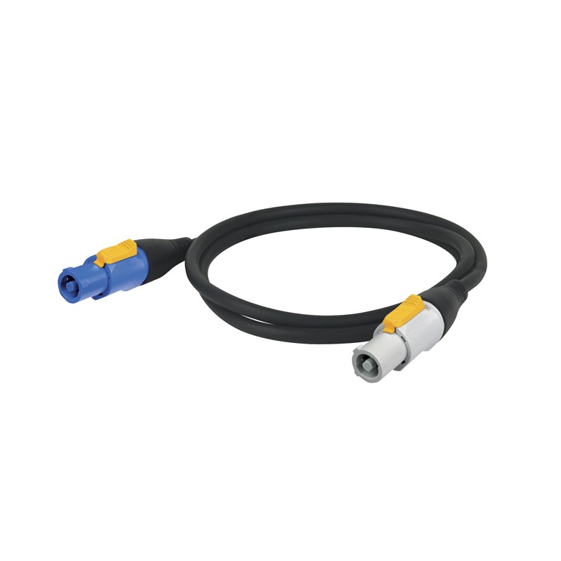 DAP Audio Power Cable Neutrik powerCON M/F 3x 1.5 mm2 - 6 m - 1