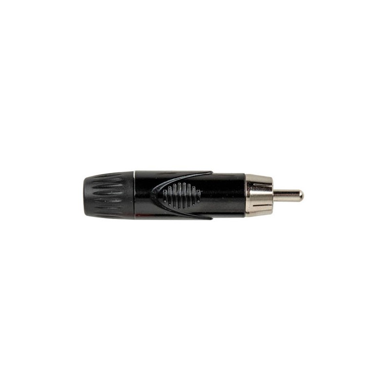 DAP Audio RCA Connector, Male, Black Housing - Black - 1