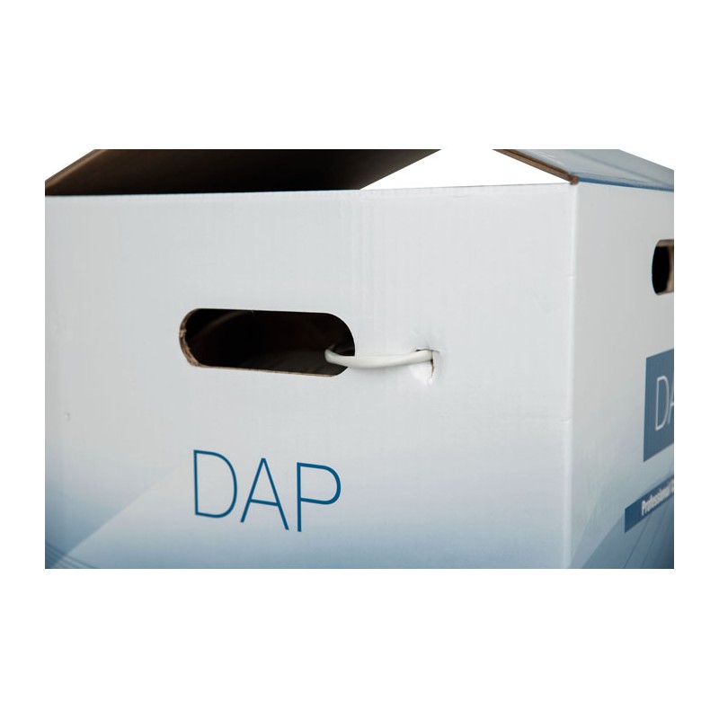 DAP Audio SPC-225-DCA-s2-d0-a3 - CPR Speaker Cable - 2 x 2,5 mm2, 300 m, white - 3
