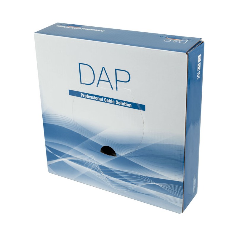 DAP Audio SPC-275-DCA-s2-d0-a3 - CPR Speaker Cable - 2 x 0,75 mm2, 100 m, white - 3