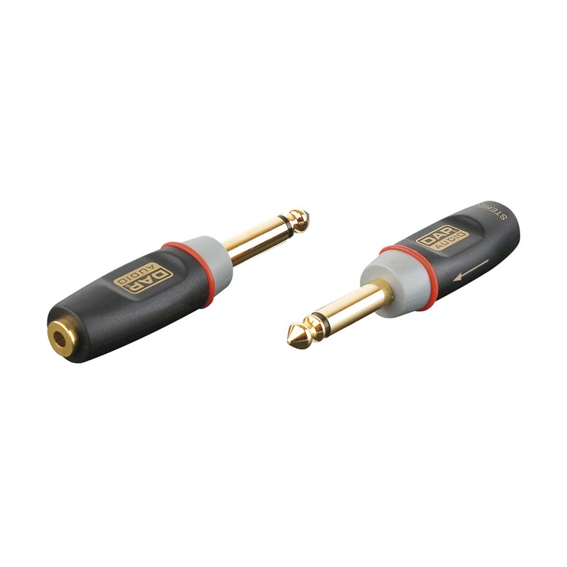 DAP Audio XGA11 - Jack/M mono to mini-jack/F, incl. 2x 10 kilo-Ohm resistors - 1
