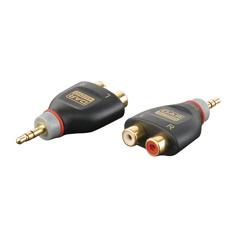 DAP Audio XGA17 - mini-jack/M stereo to 2x RCA/F - 1