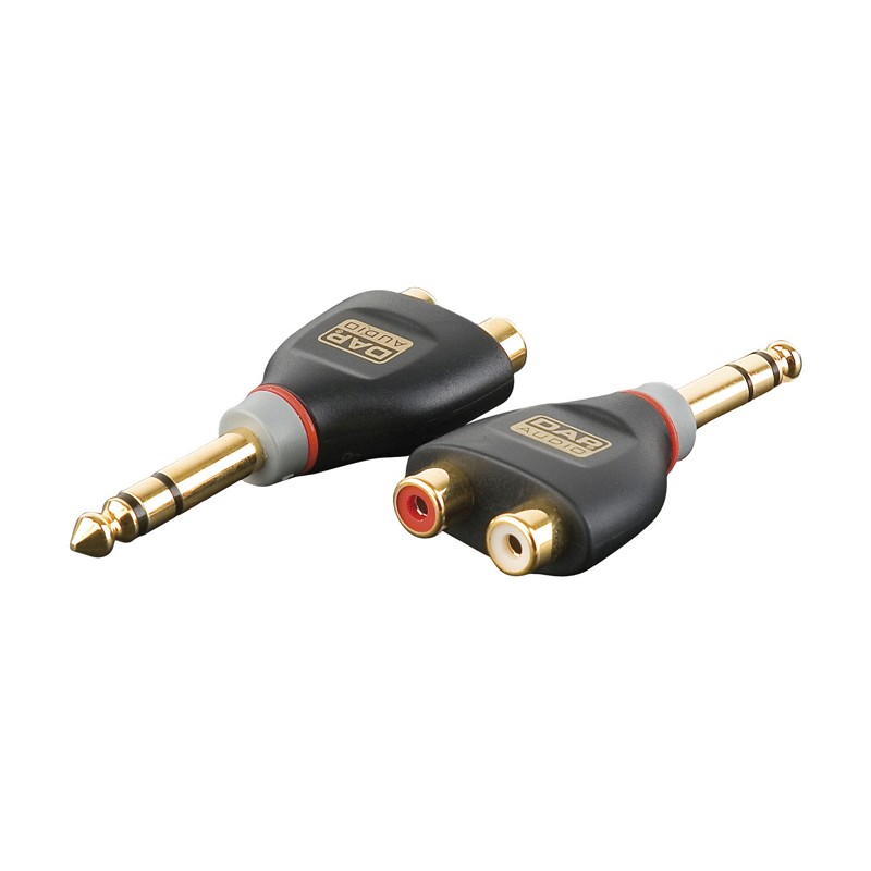 DAP Audio XGA18 - Jack/M stereo to 2x RCA/F - 1