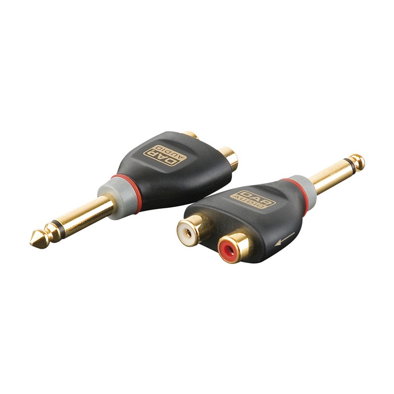 DAP Audio XGA19 - Jack/M mono to 2x RCA/F - 1