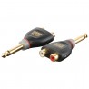 DAP Audio XGA19 - Jack/M mono to 2x RCA/F - 1