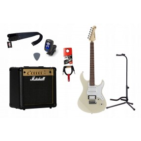 Gitara Elektryczna + Wzmacniacz 15W Kabel Zestaw 683 - 1