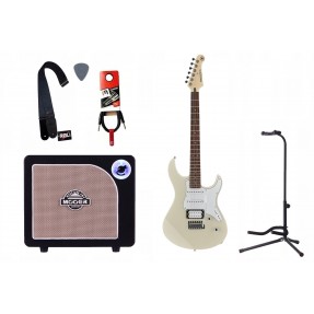 Gitara Elektryczna + Wzmacniacz 15W Kabel Zestaw 703 - 1