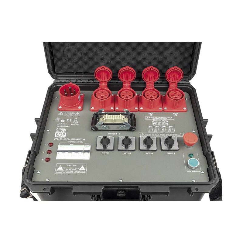 Showgear PLE-30-40 - Direct Control Chain Hoist Controller - Box version - 3