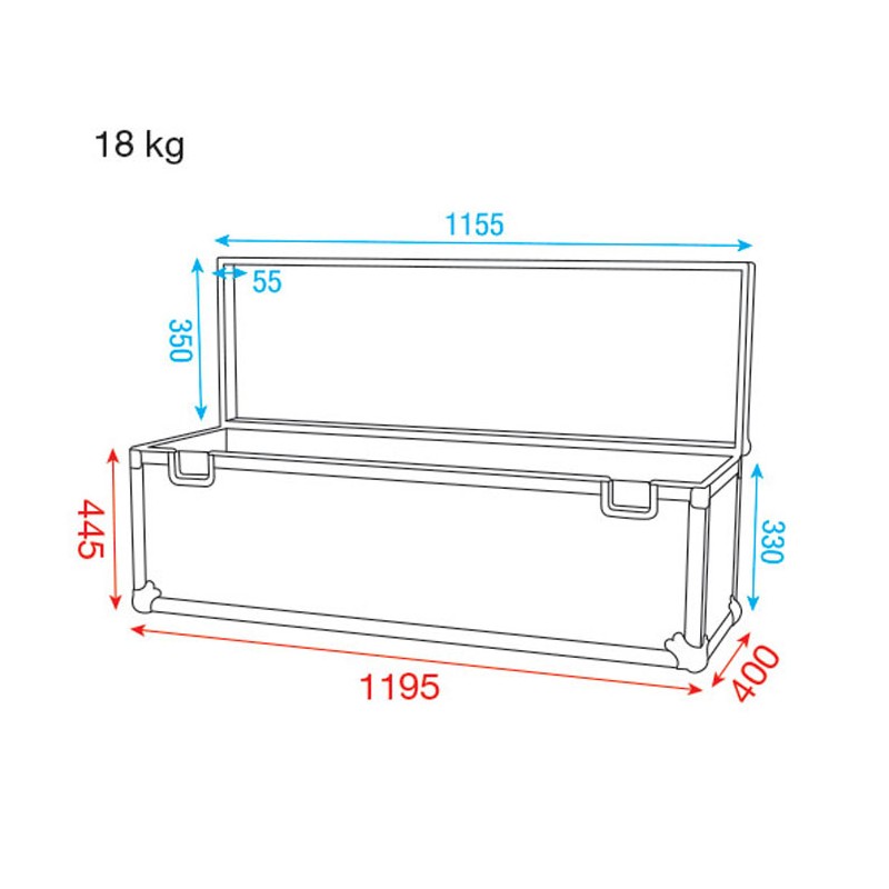 Showgear Stack Case 5 - 4