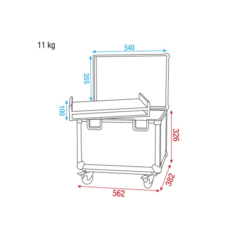Showgear Conical Adapter Case II - 4
