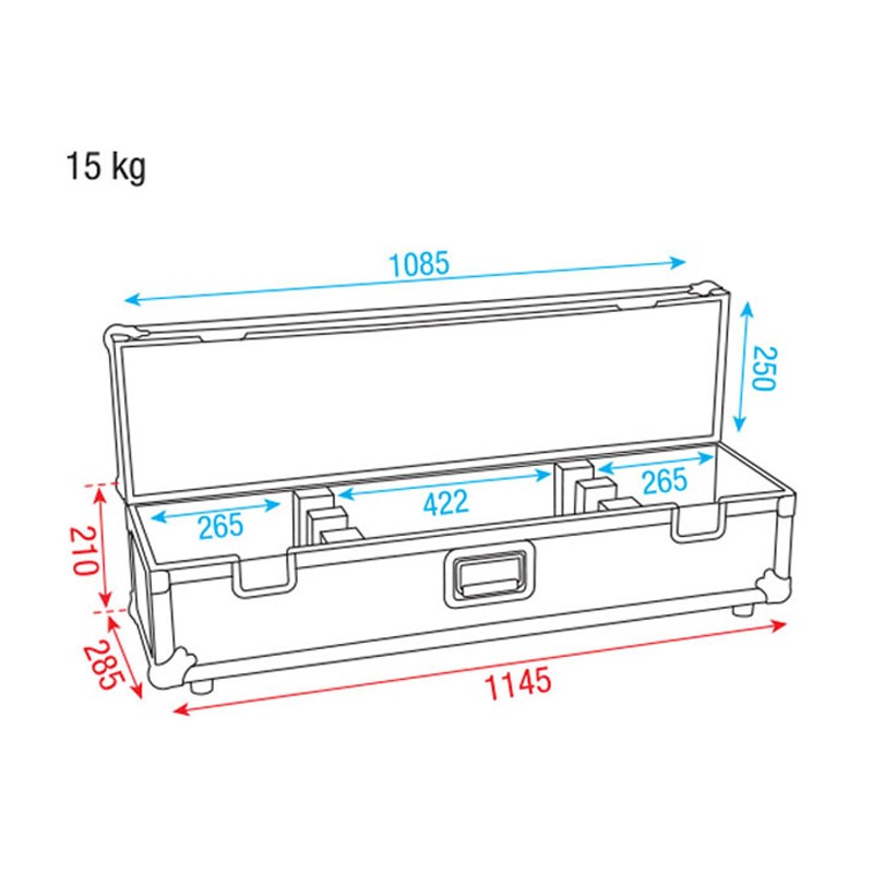 Showgear Case for LED Bar - 3