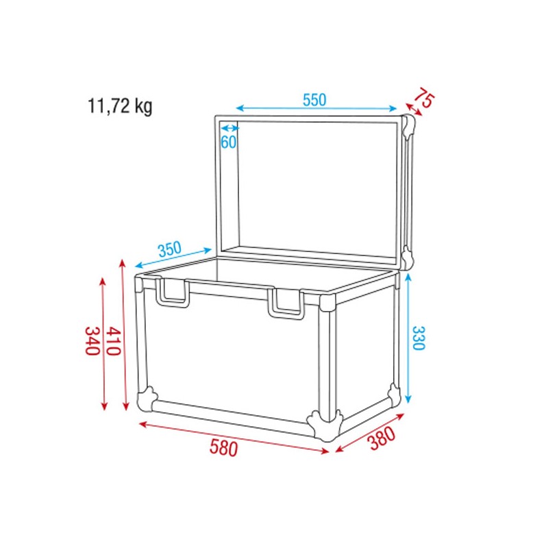 Showgear Stack Case 2 - 4