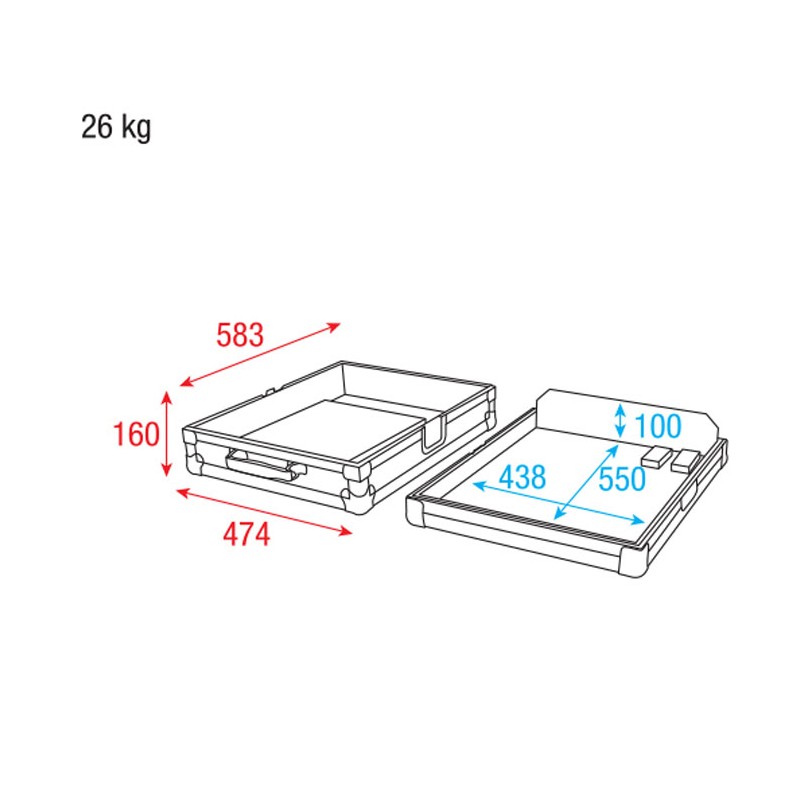 Showgear Case for Pioneer DJM-V10 - 4