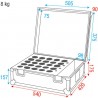 Showgear Pro Case for 25 mics - 3