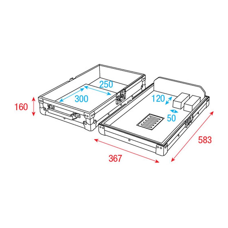 Showgear Case for Pioneer CDJ-3000 - 4