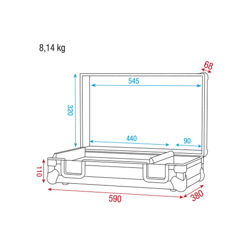 Showgear Conical Adapter Case III - 4