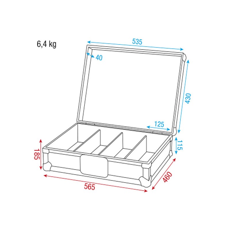 Showgear Case for 170 CDs - 3
