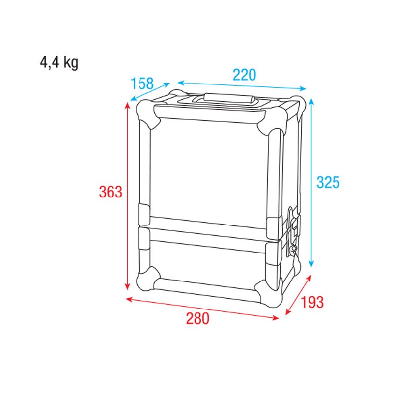Showgear Case for Beer Bottles - 6