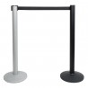Showgear 2 m Adjustable Crowd Barrier PRO Silver - 2
